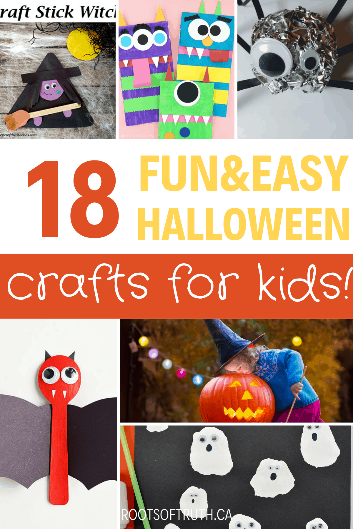 18 DIY Halloween Crafts For Preschoolers (that are fun and easy!)