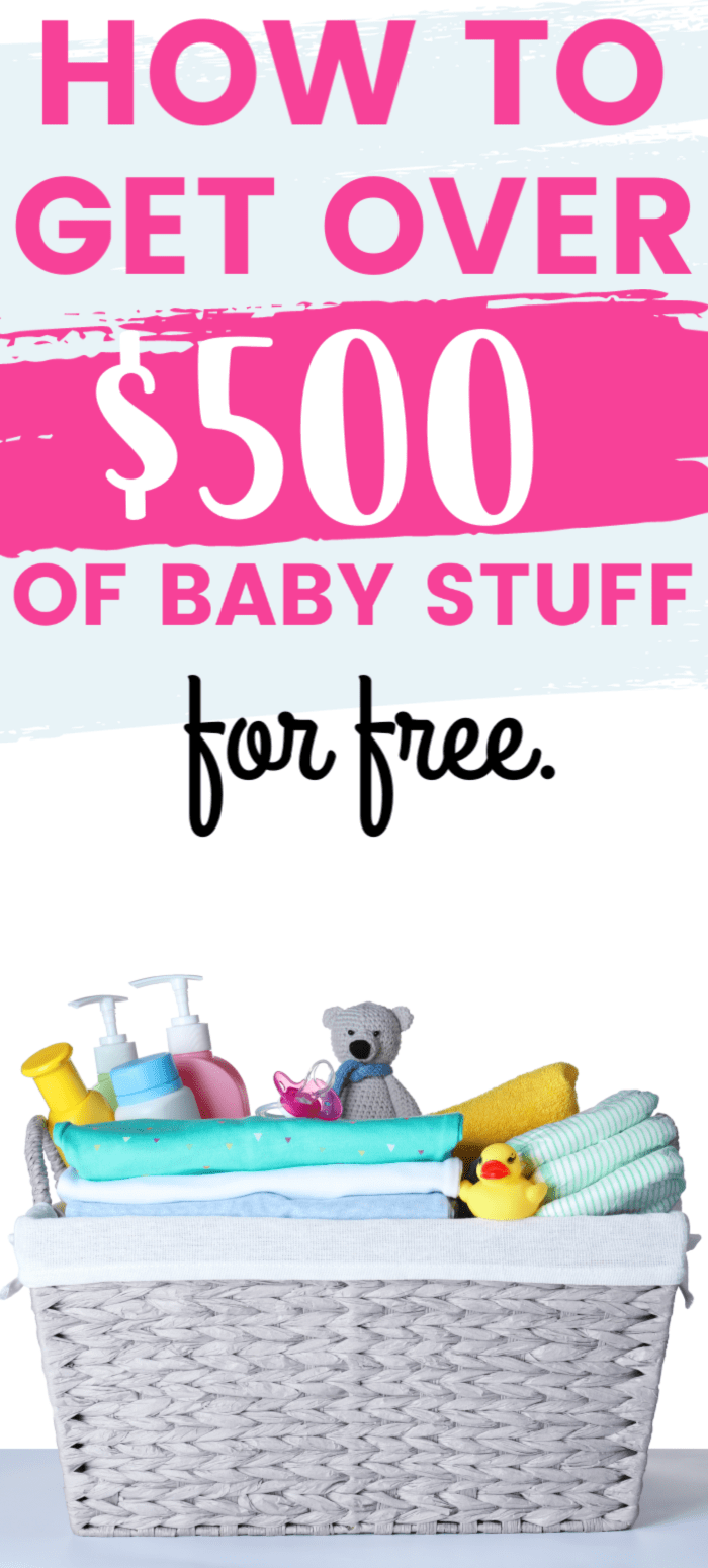 FREE Baby Stuff (over $500 worth of baby+new mom stuff for free!) | 2023