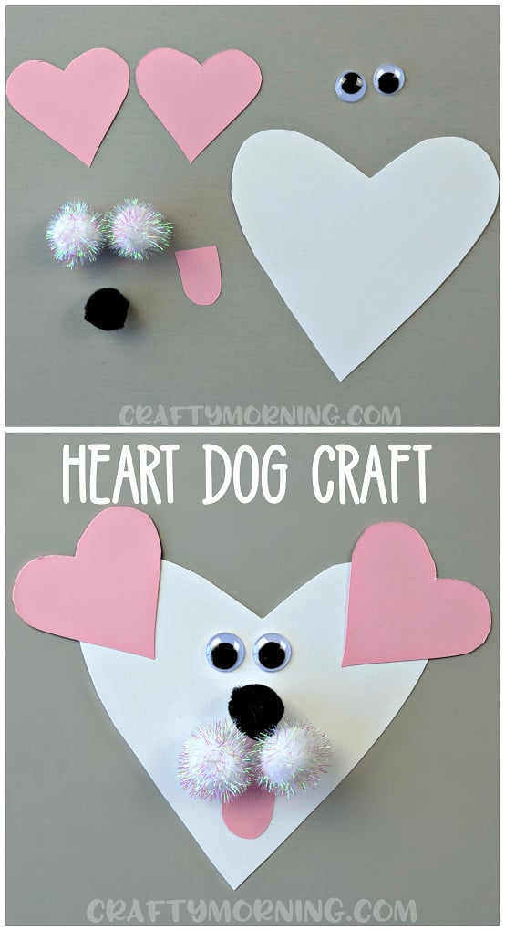 Image for Heart Shaped Dog Valentine Craft