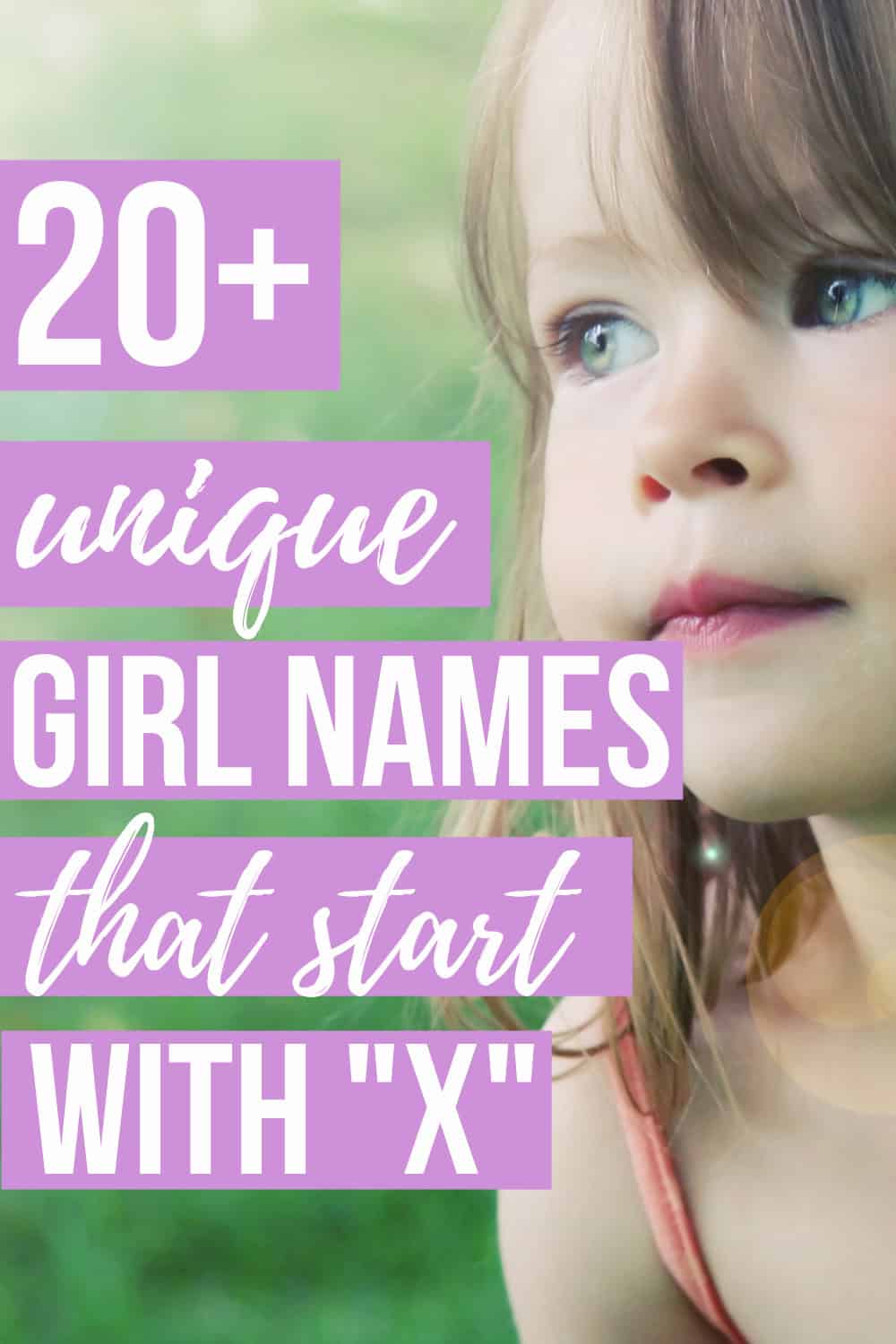 Unique Baby Girl Names that Start with X | 2022 The Mommyhood Club