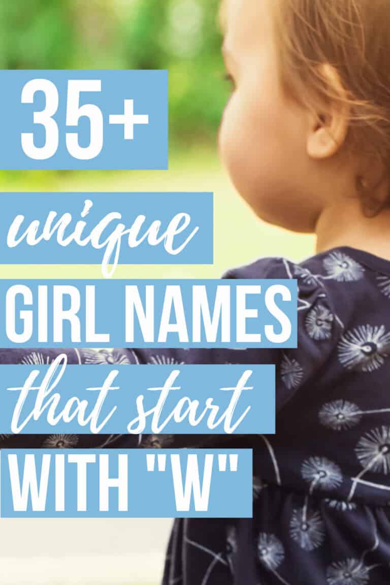 Unique Baby Girl Names that Start with W 2024 The Mommyhood Club