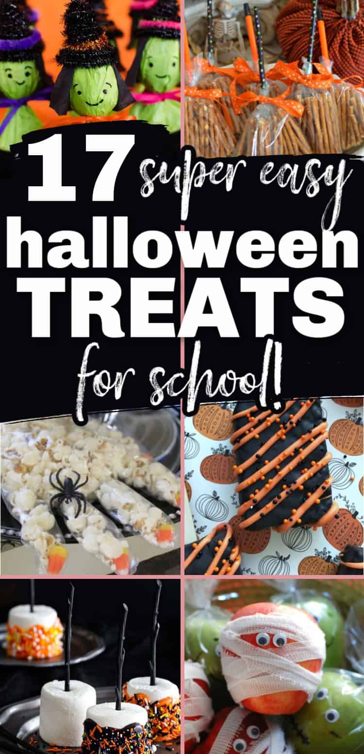 17 Easy Halloween Treats for School {that are nut free!}