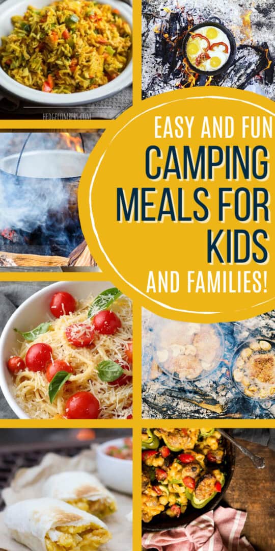 10 Easy Camping Meals for Kids and Families {stress free and easy camp food ideas} 2024 The