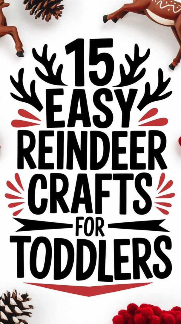 15 Easy Reindeer Crafts for Toddlers and Preschoolers | 2026 The ...