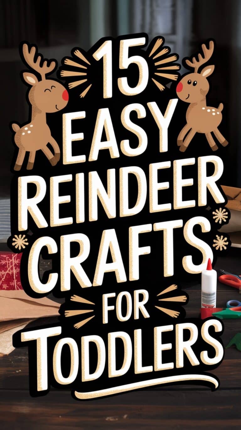 15 Easy Reindeer Crafts for Toddlers and Preschoolers | 2026 The ...