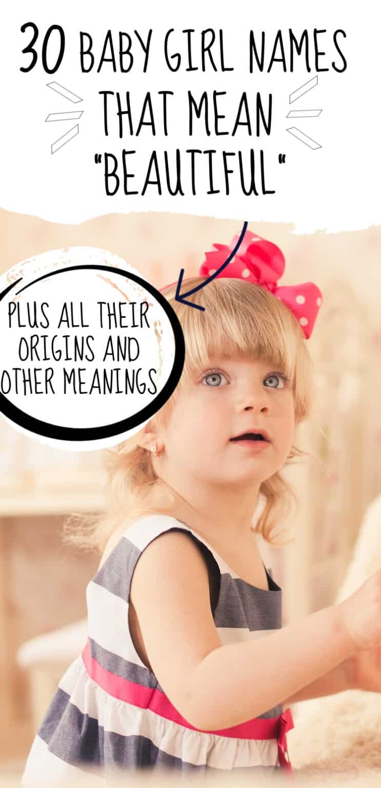 30 Baby Girl Names That Mean "Beautiful" 2024 The Mommyhood Club