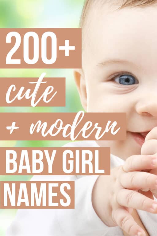 200+ Cute Modern Baby Girl Names 2024 The Mommyhood Club