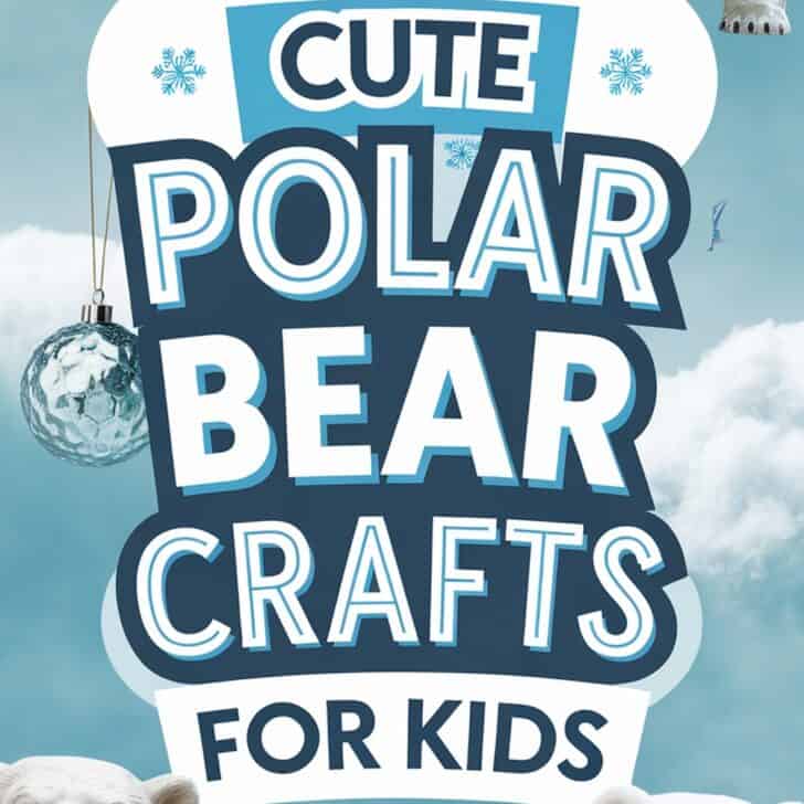 The Best Polar Bear Crafts for Kids!