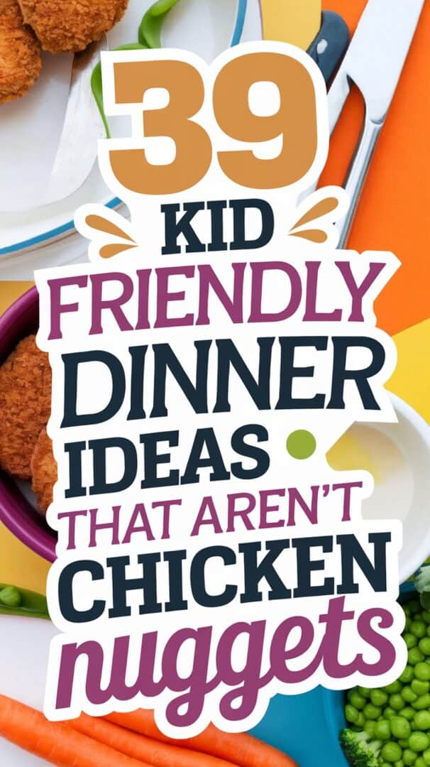 39 Quick and Easy Dinner Recipes For Families {kid friendly weeknight ...