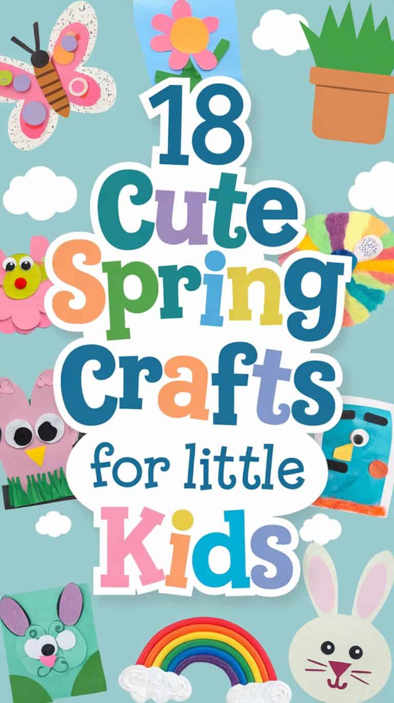 Cute and Easy Spring Crafts for Toddlers