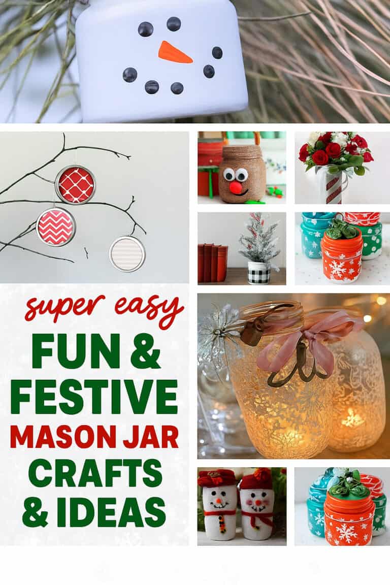 Jar christmas terrarium