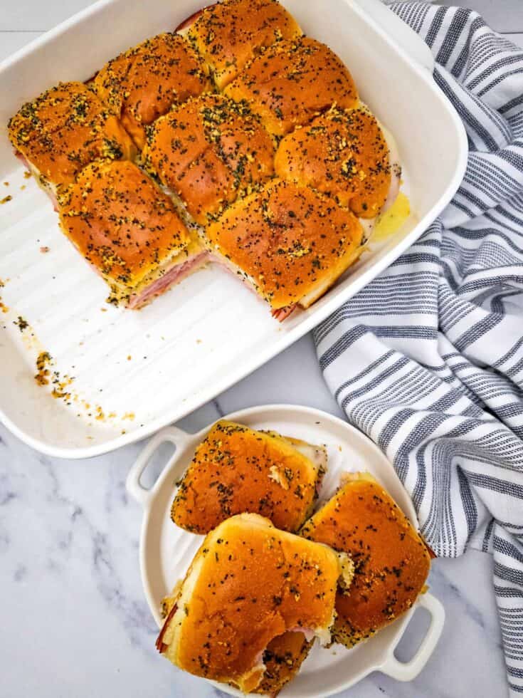 Ham and Swiss Sliders