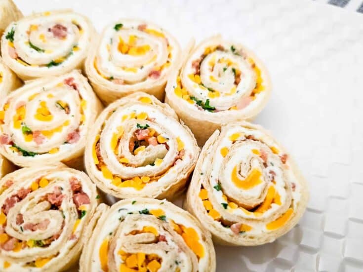 Bacon Cheddar Ranch Pinwheels