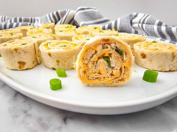 Buffalo Chicken Pinwheels