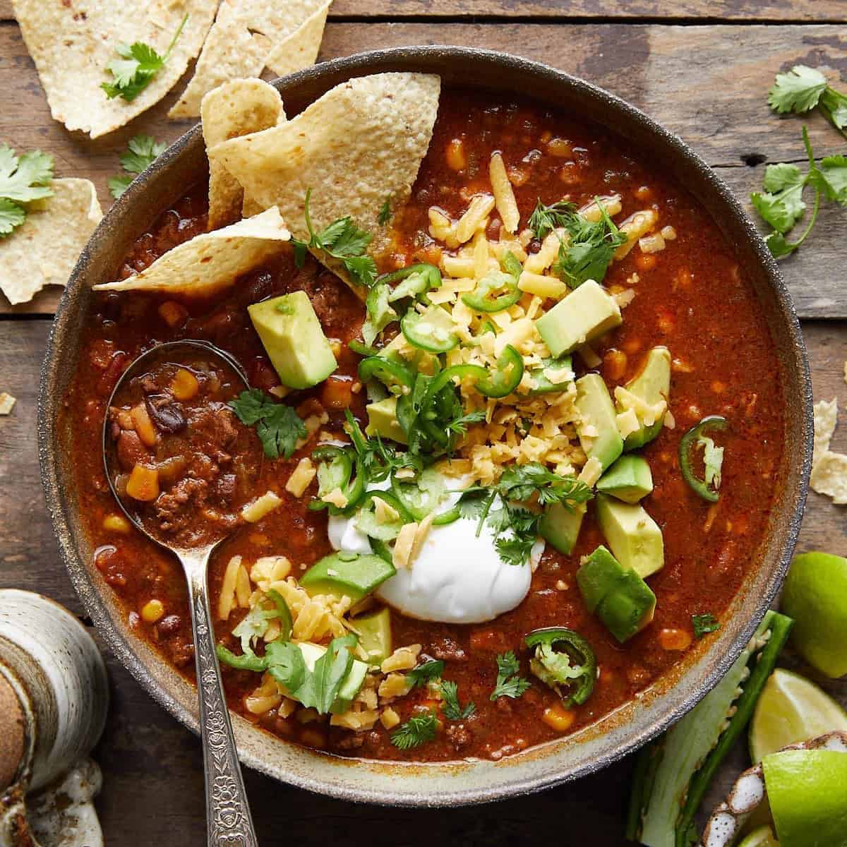 7 Can Taco Soup
