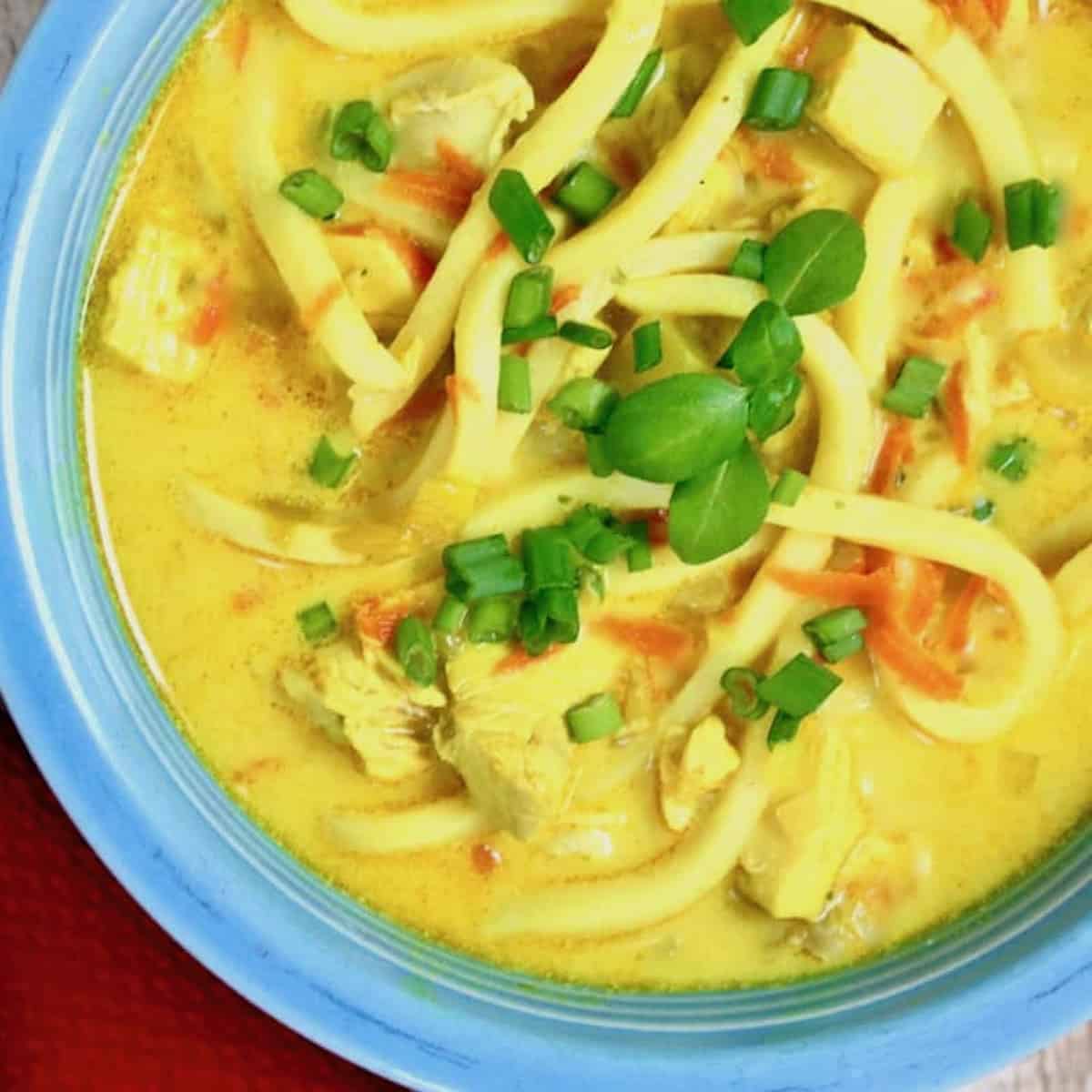 A Super Bowl Of Mulligatawny Noodle Soup
