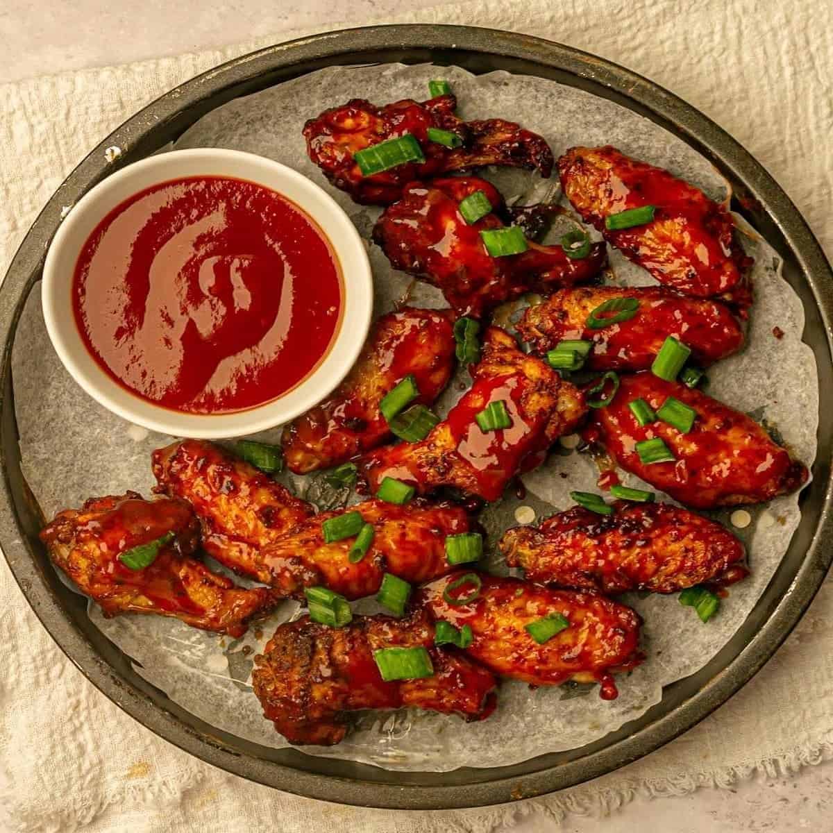Air Fryer Bbq Chicken Wings