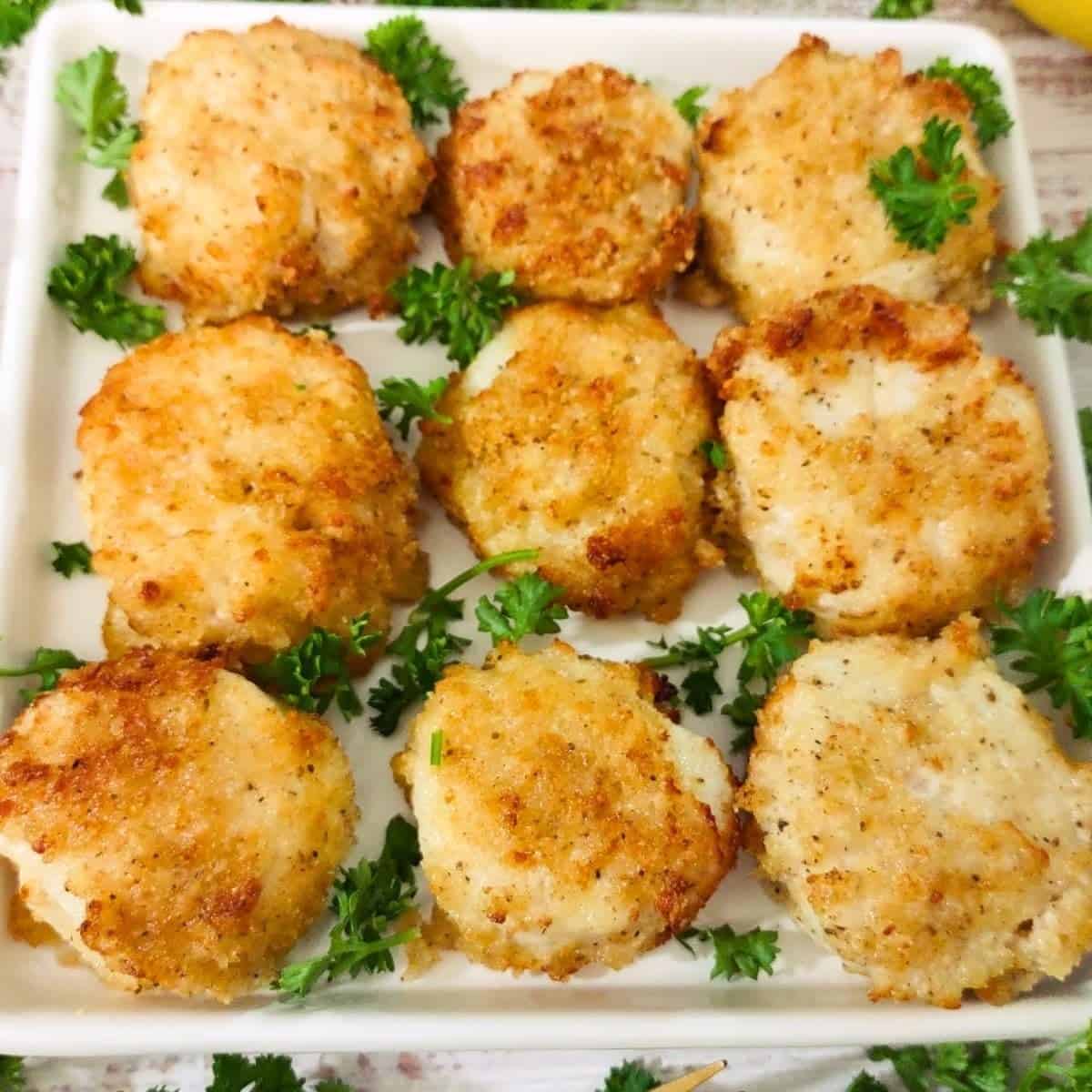 Air Fryer Breaded Scallops