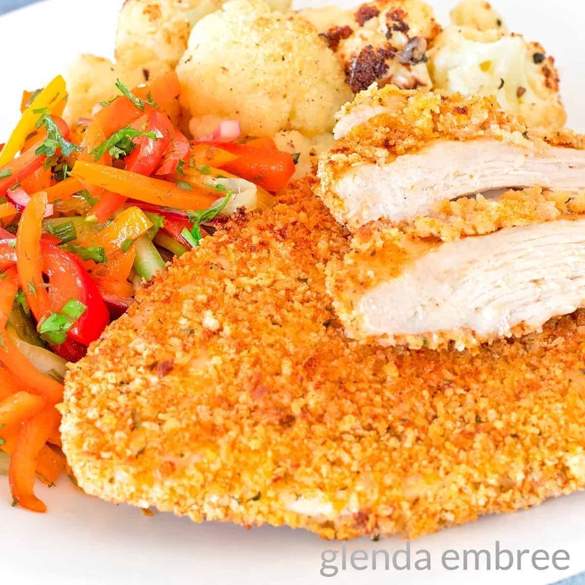 Air Fryer Chicken Cutlets Quick Easy Delicious