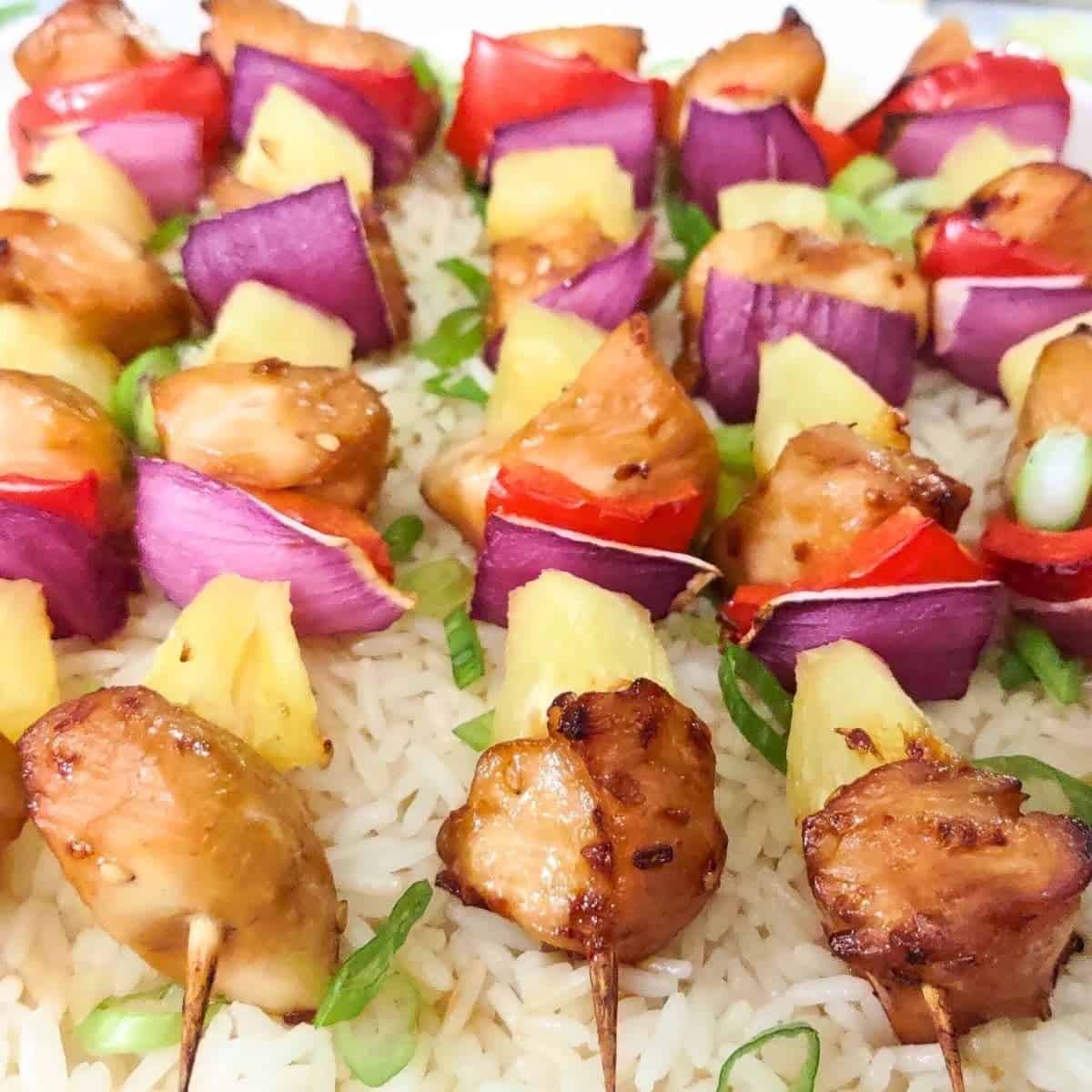 Air Fryer Chicken Kabobs