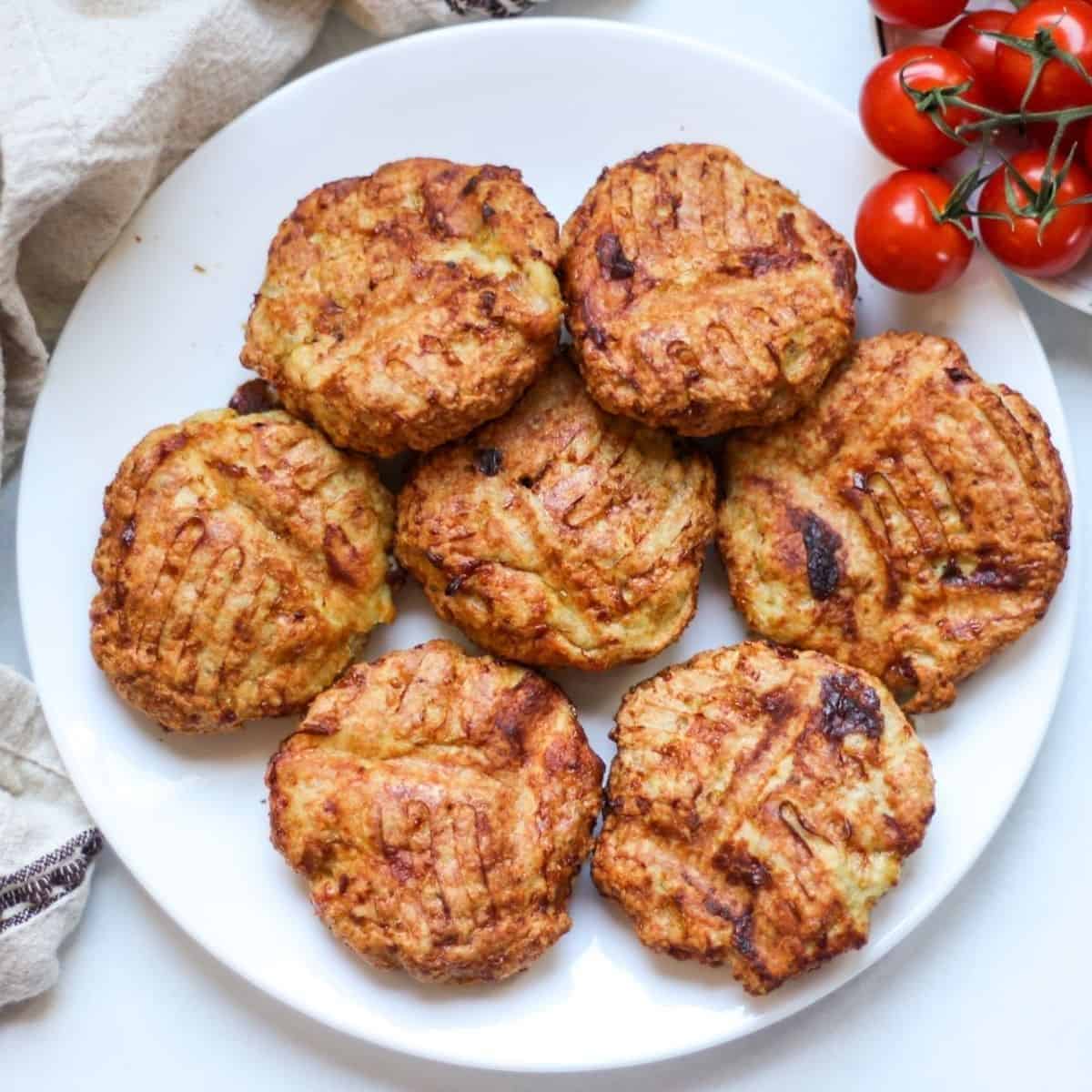 Air Fryer Chicken Patties
