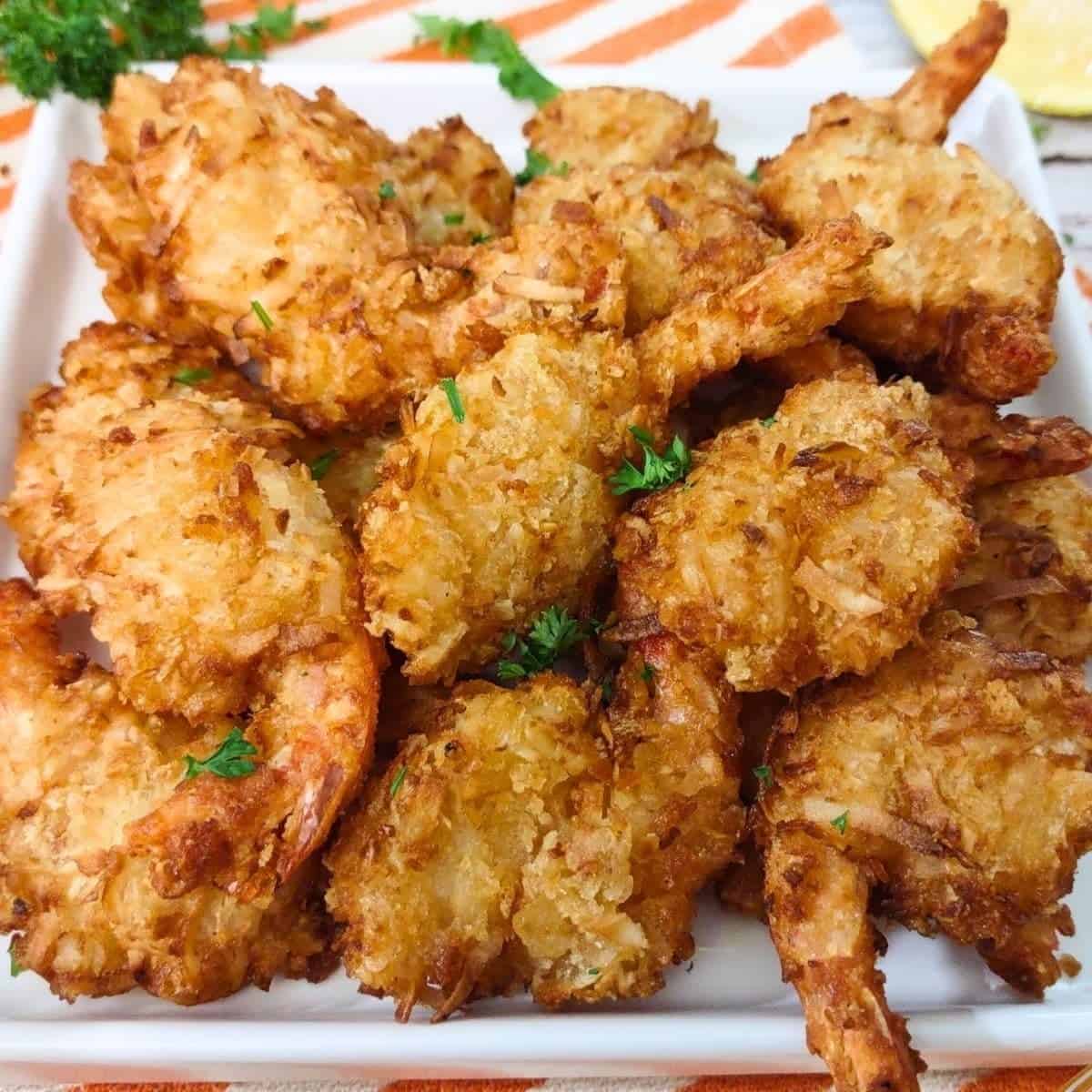 Air Fryer Frozen Coconut Shrimp