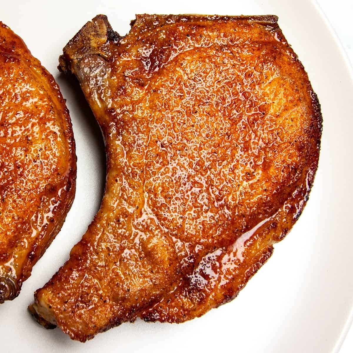 Air Fryer Thick Pork Chops