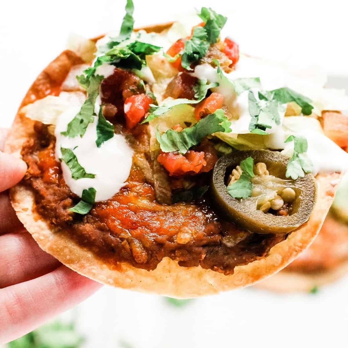 Air Fryer Tostadas