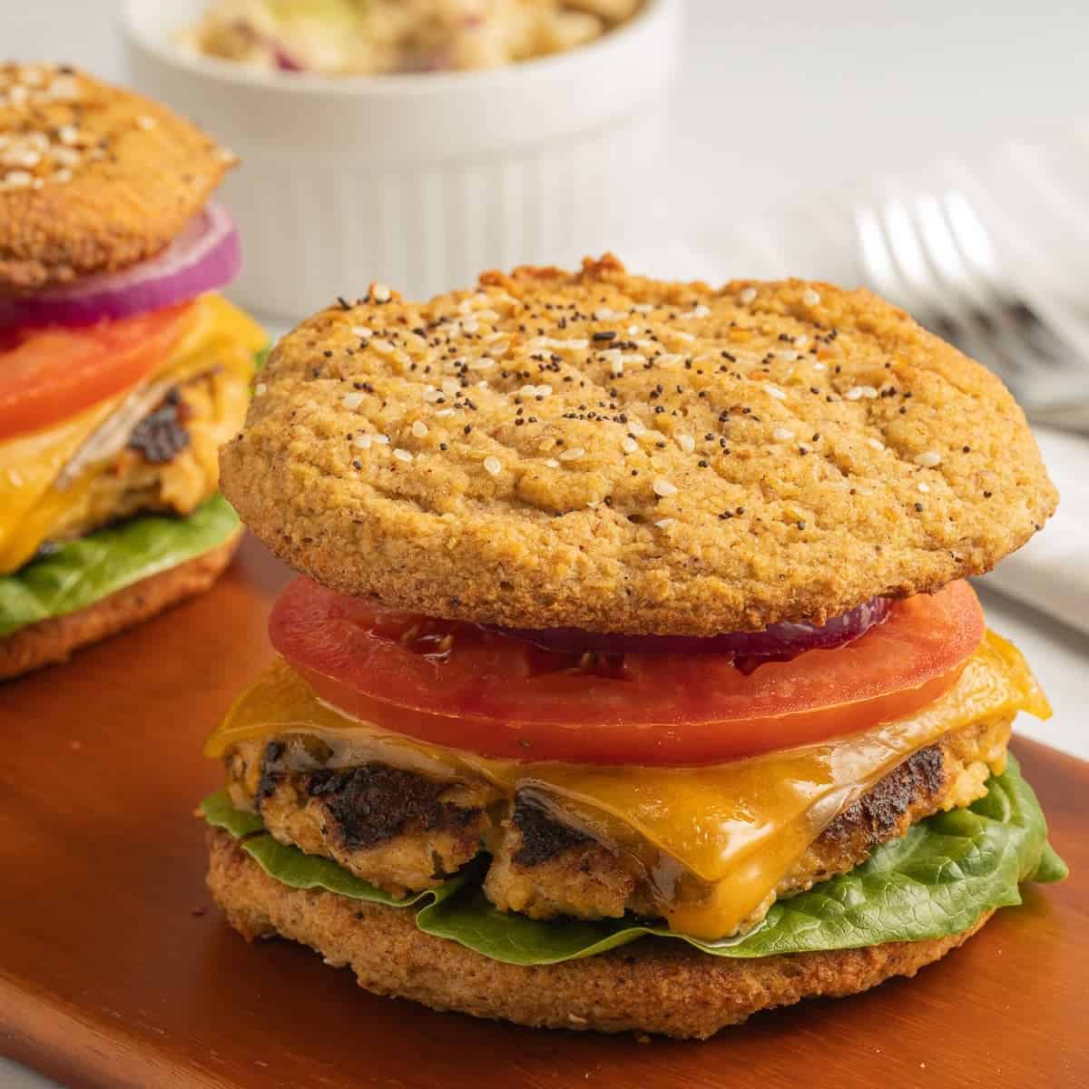 Air Fryer Turkey Burgers