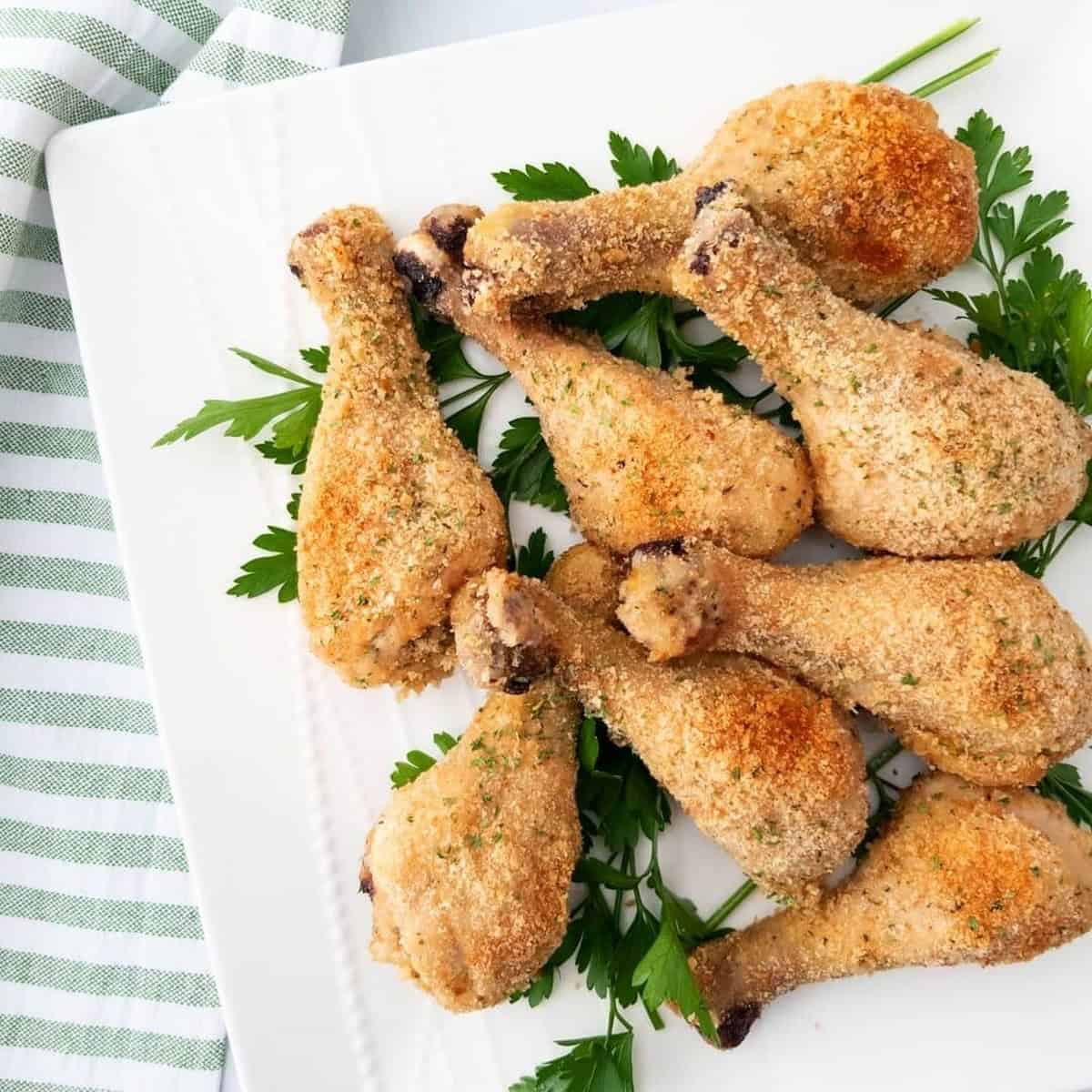 Baked Parmesan Chicken Drumsticks Baked Parmesan Chicken Drumsticks