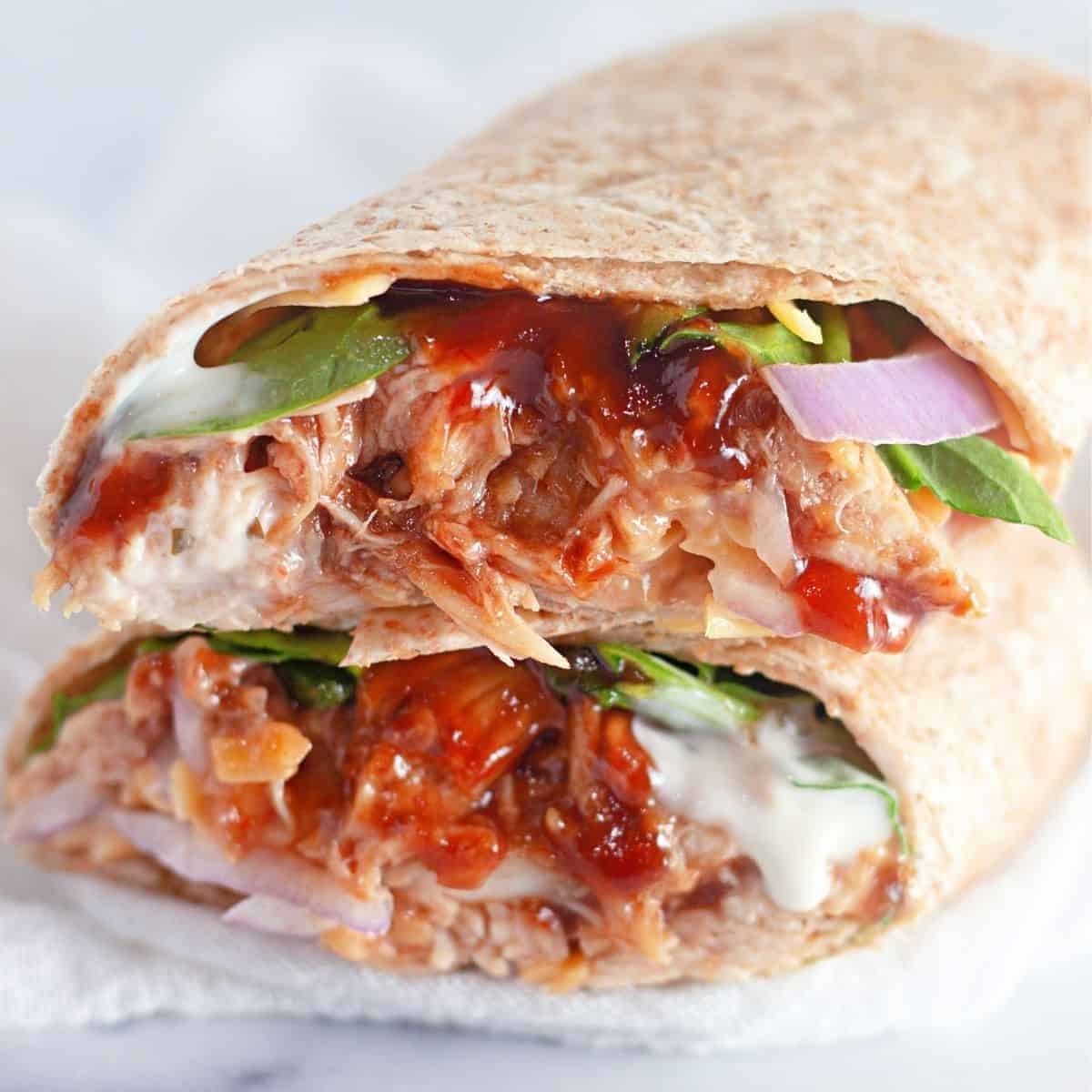 Bbq Chicken Wrap