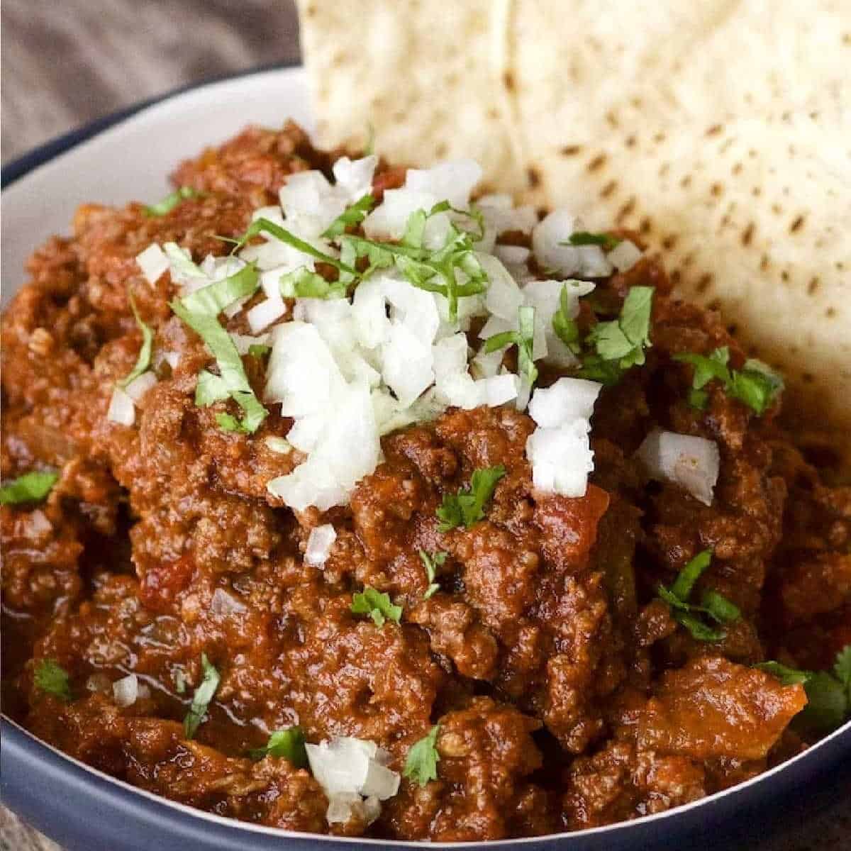 Beanless Chili