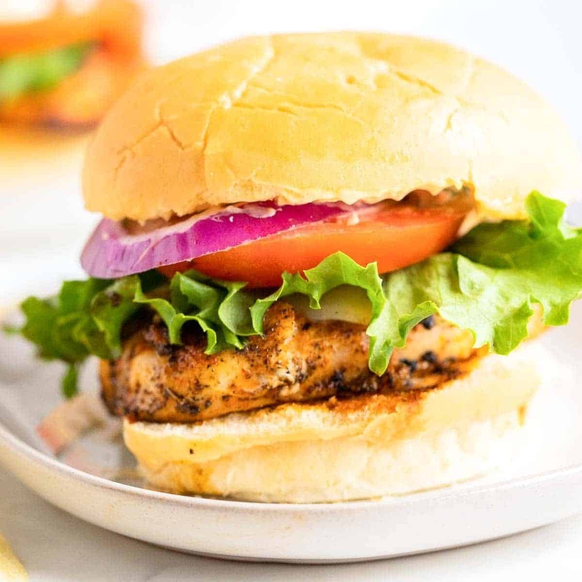 Blackened Chicken Sandwich Recipe