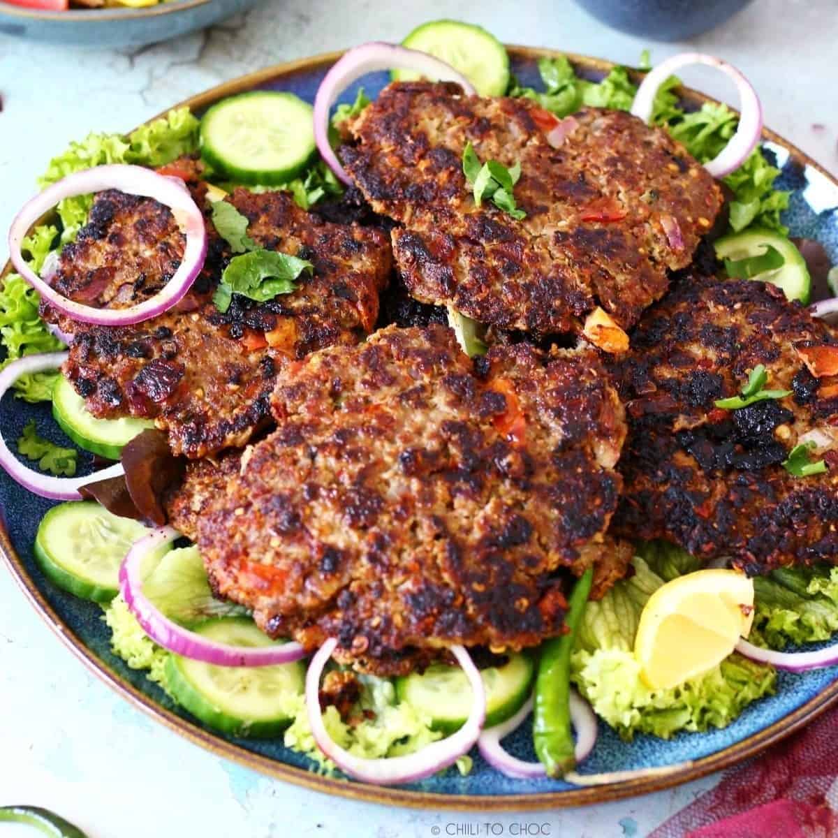 Chapli Kabab Spicy Mince Patty