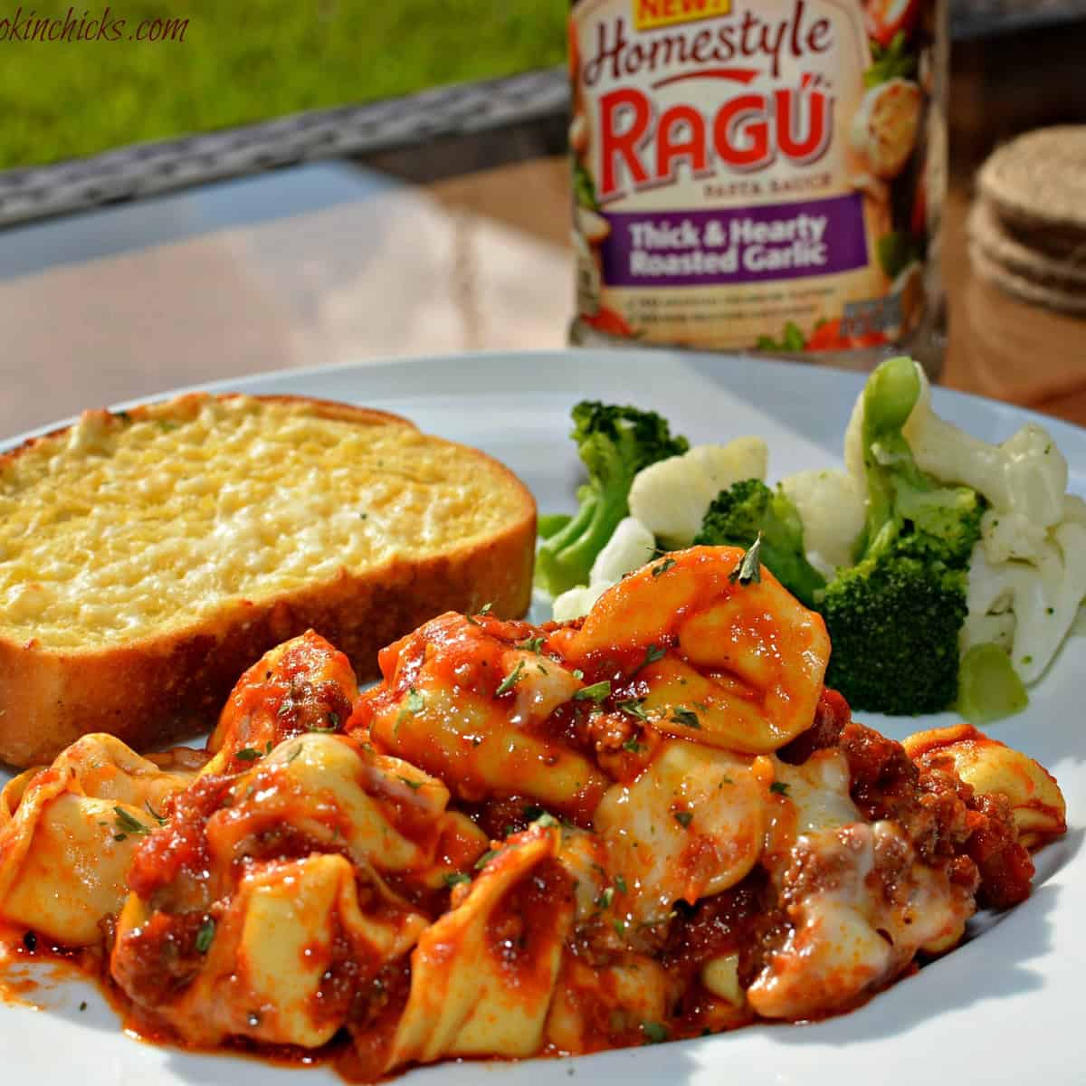 Cheesy Crockpot Tortellini