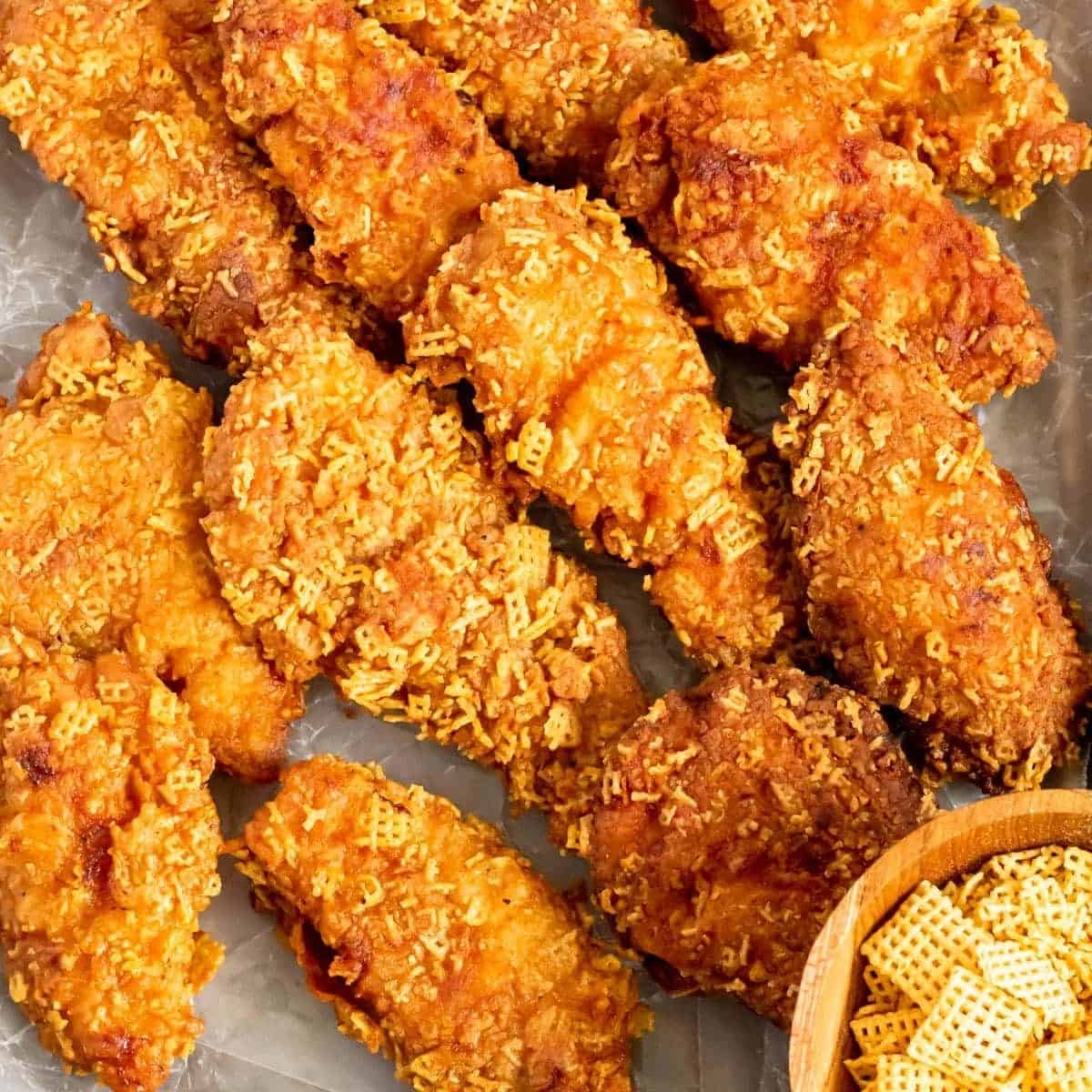Chex Mix Chicken Tenders