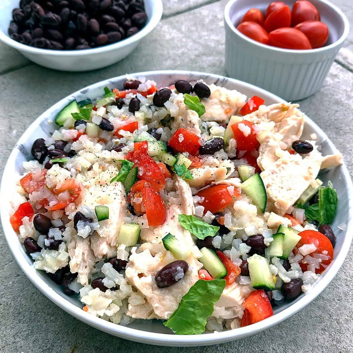 Chicken And Cauliflower Rice