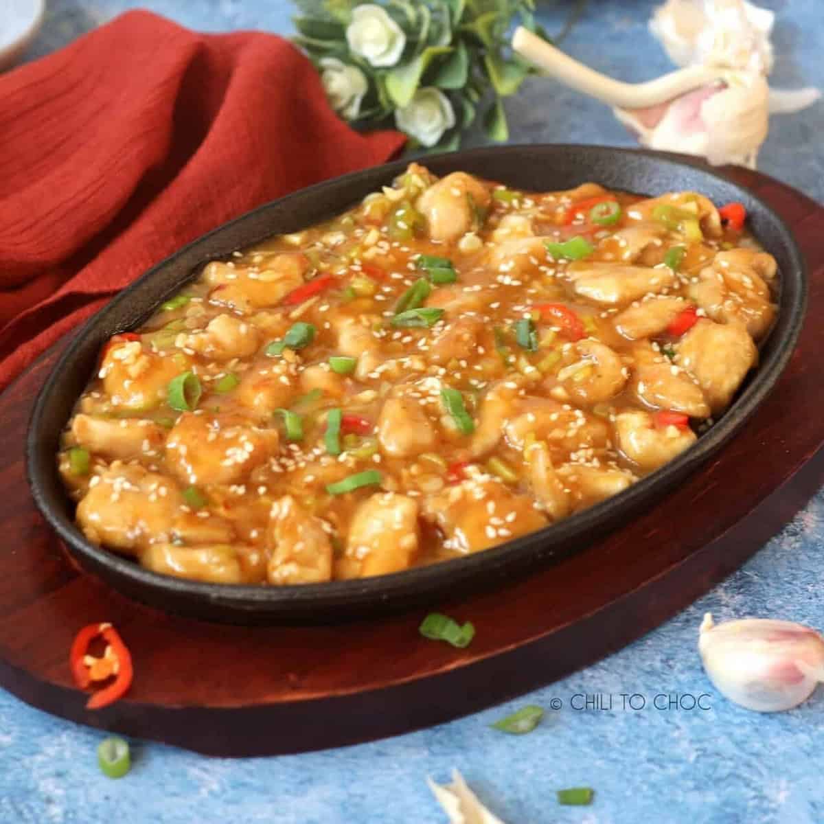 Chinese Chicken In Garlic Sauce