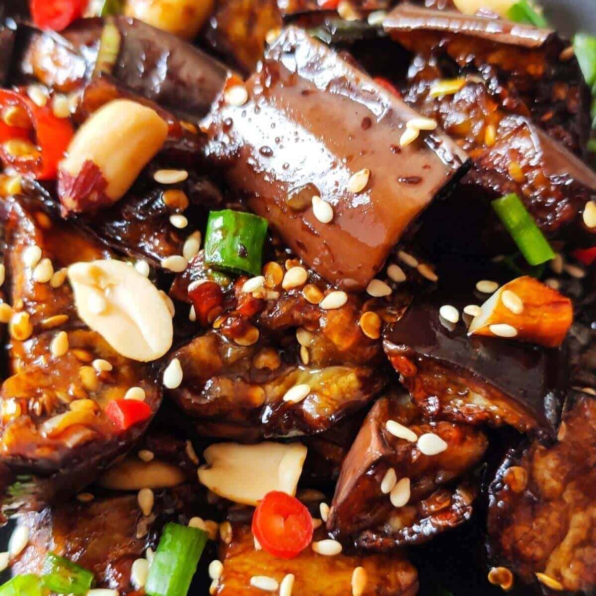 Chinese Eggplant In Garlic Sauce