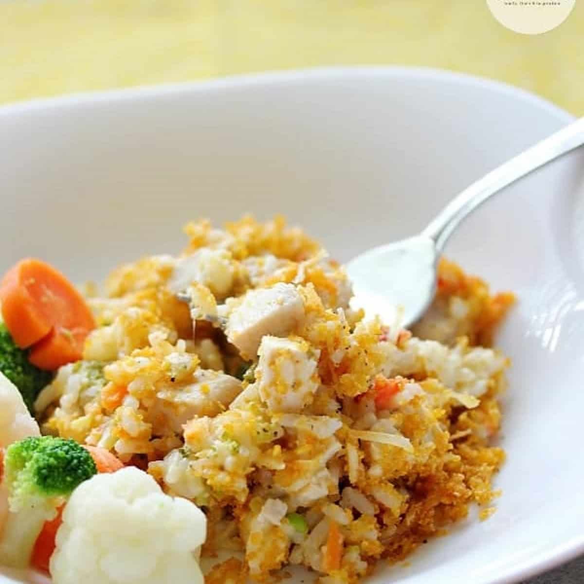 Creamy Chicken Rice Casserole