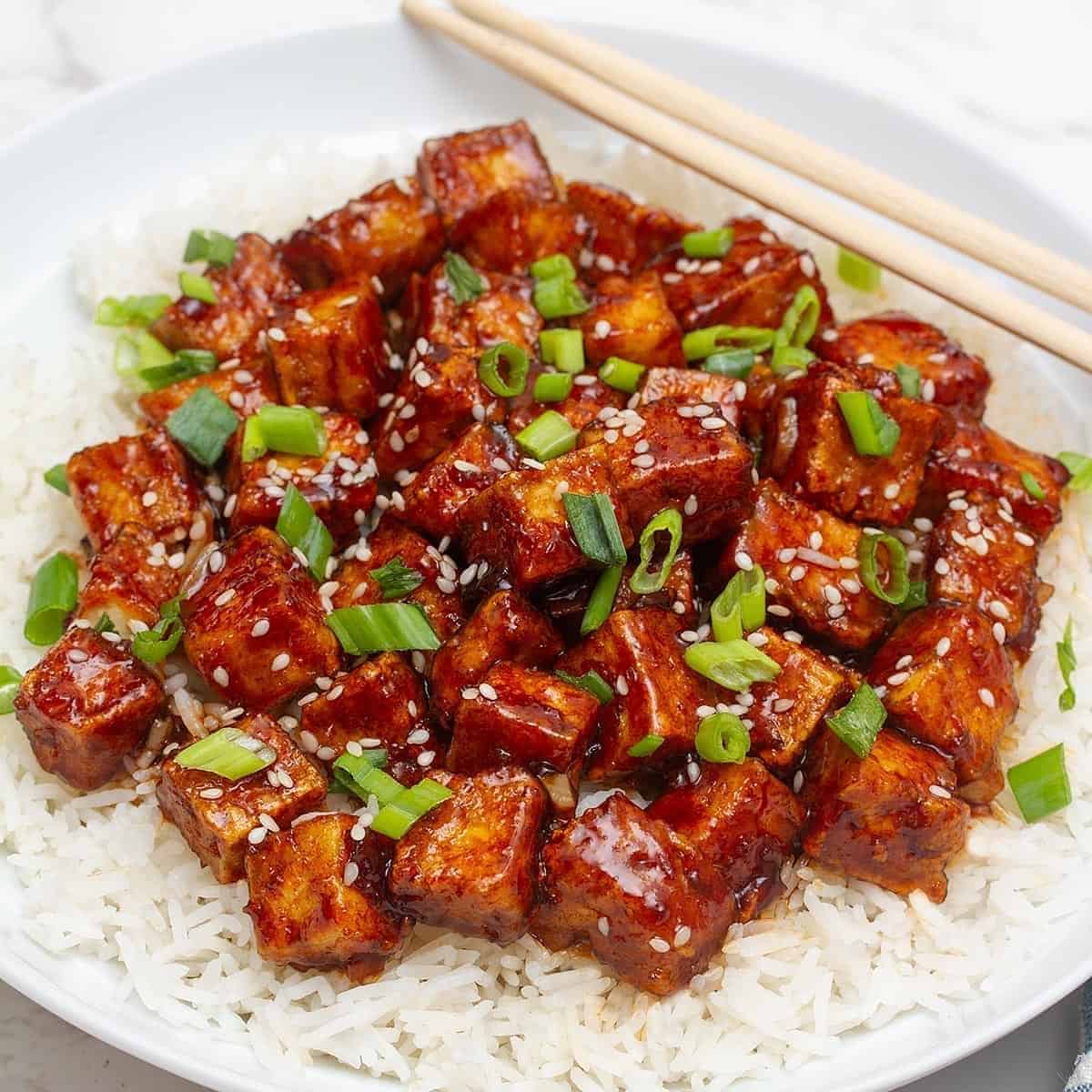 Crispy Mongolian Tofu