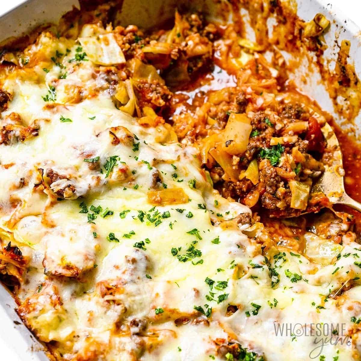Easy Lazy Cabbage Roll Casserole Recipe