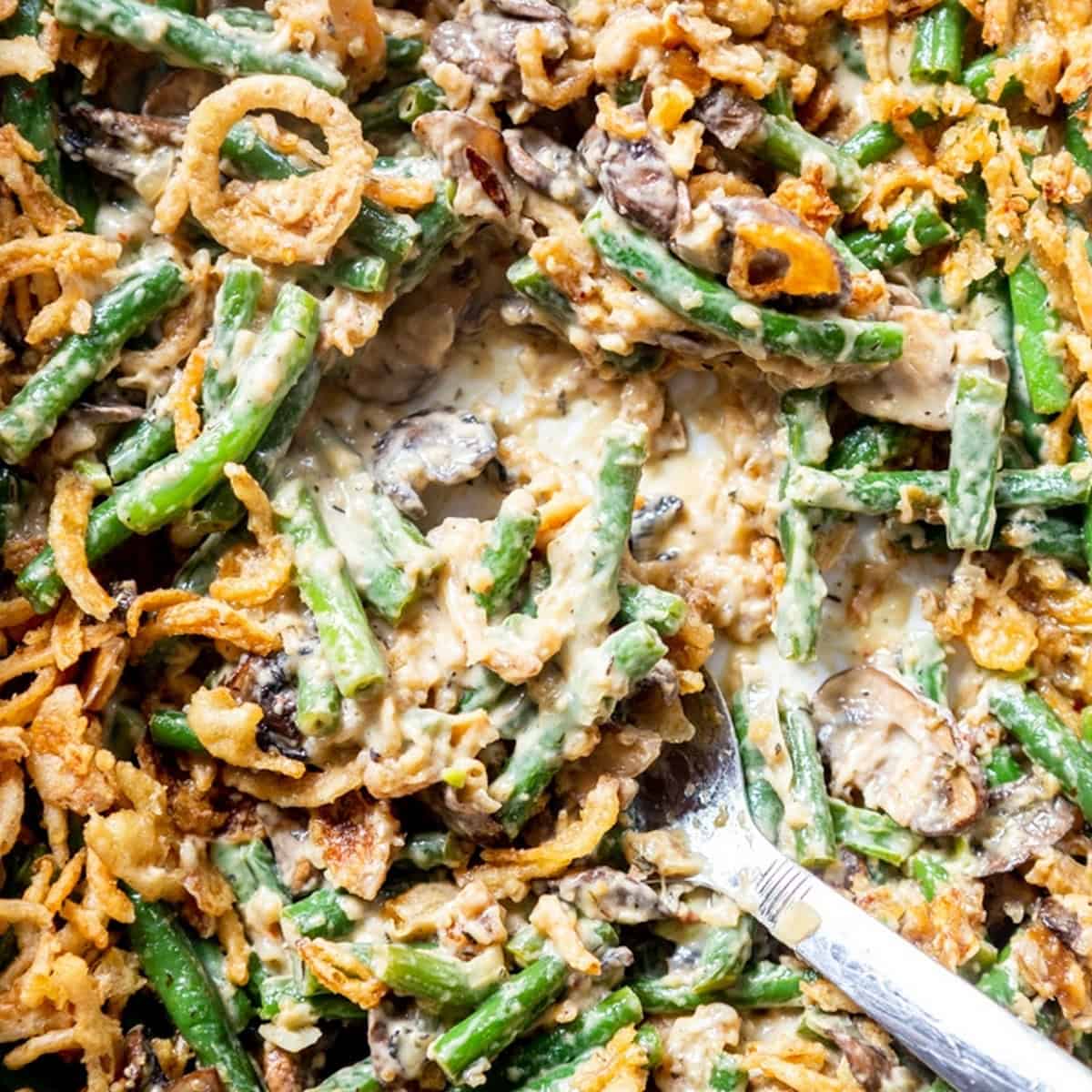 Fresh Green Bean Casserole