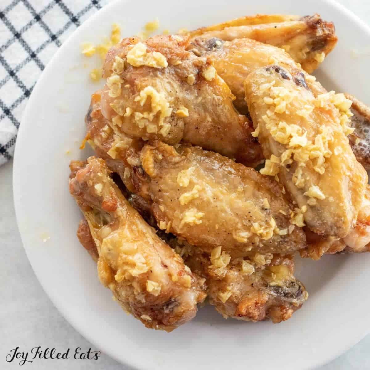 Garlic Butter Chicken Wings