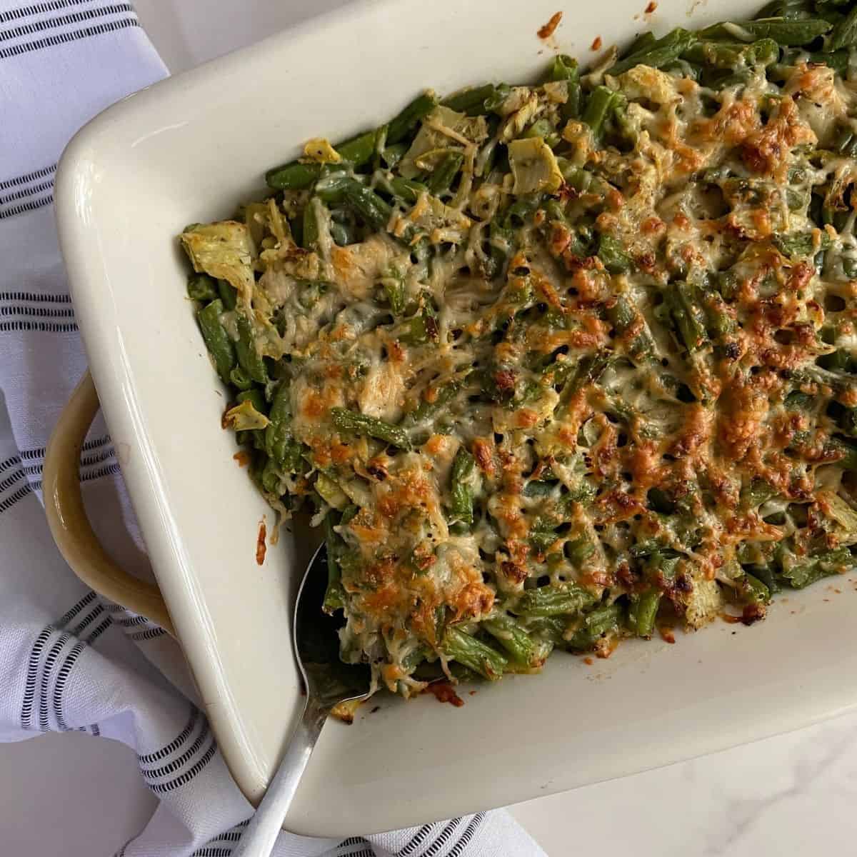 Green Bean Artichoke Casserole