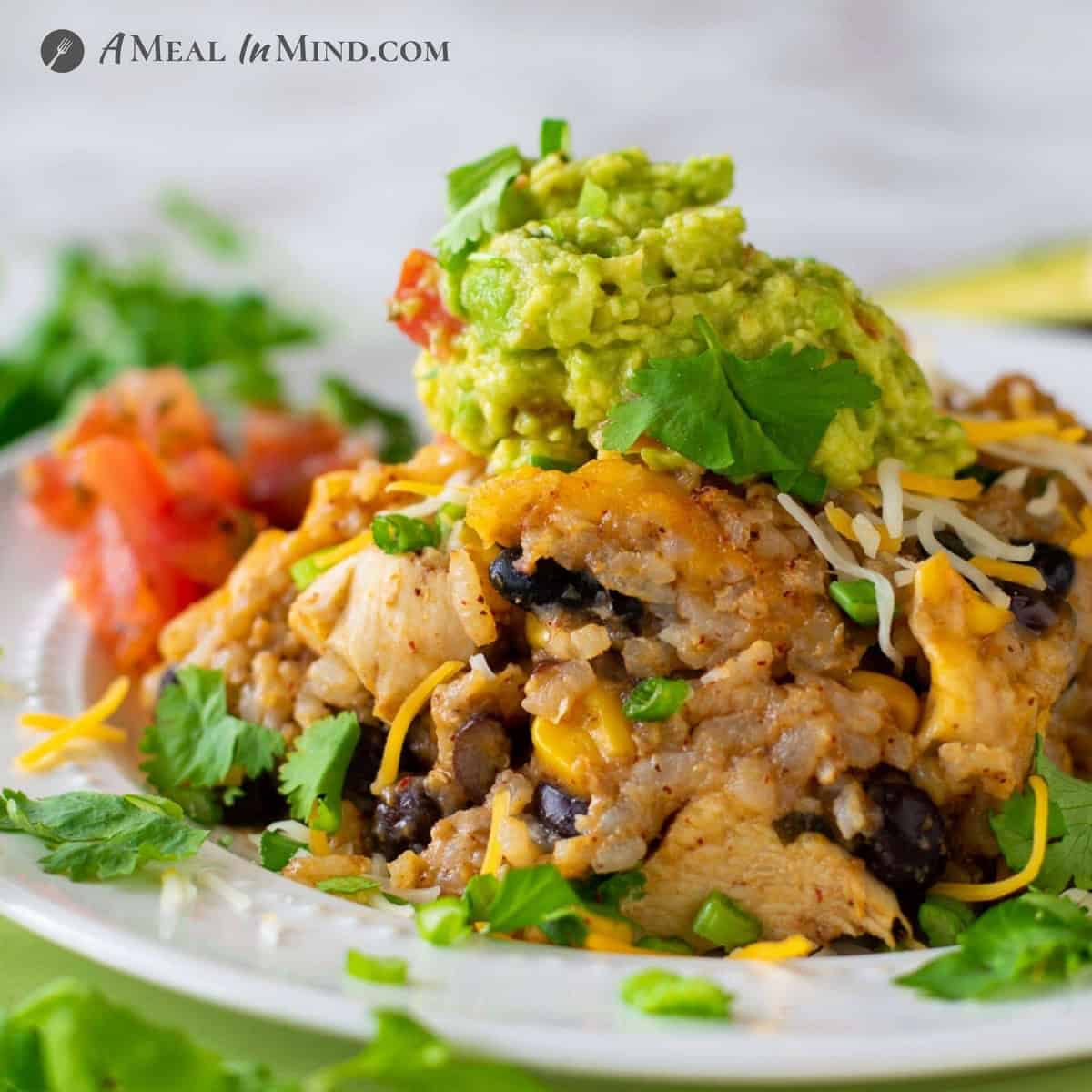 Green Chile Rice Chicken Casserole