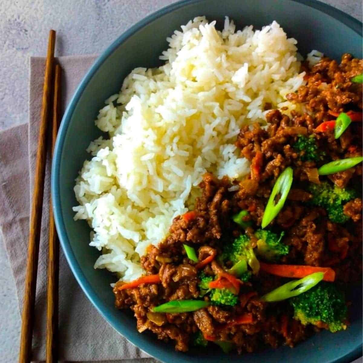 Ground Beef Stir Fry