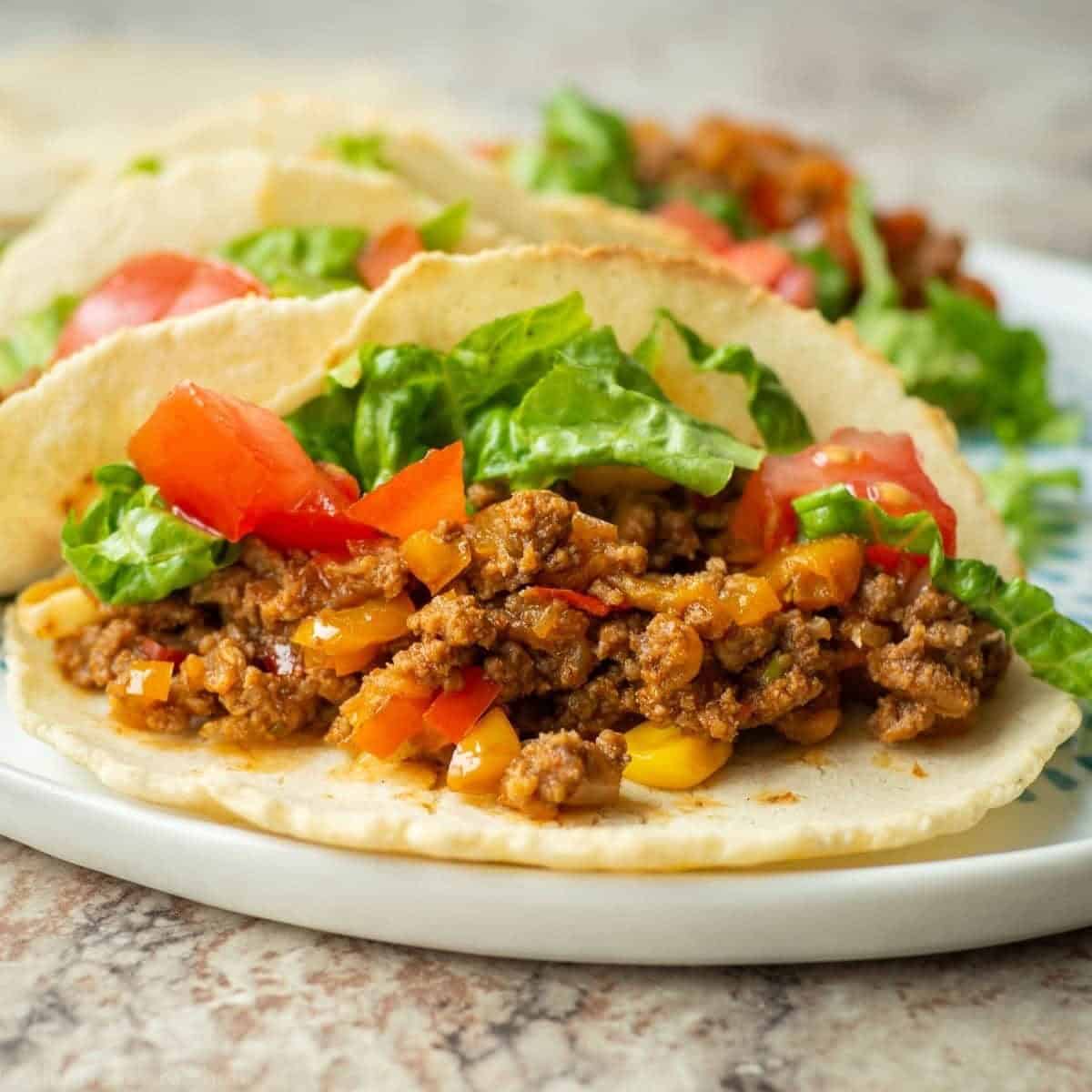 Ground Beef Tacos