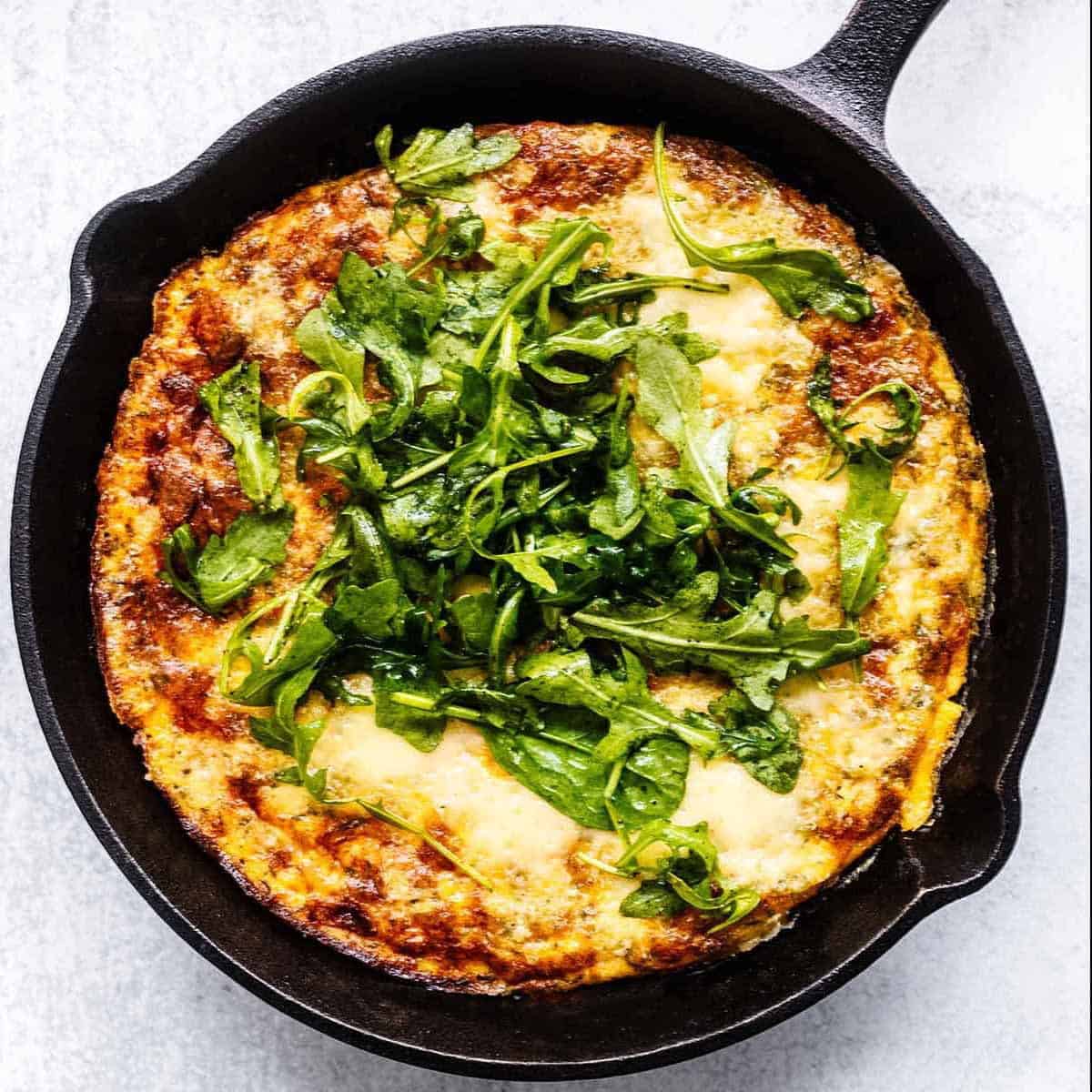 Ham And Cheese Frittata Ham And Cheese Frittata