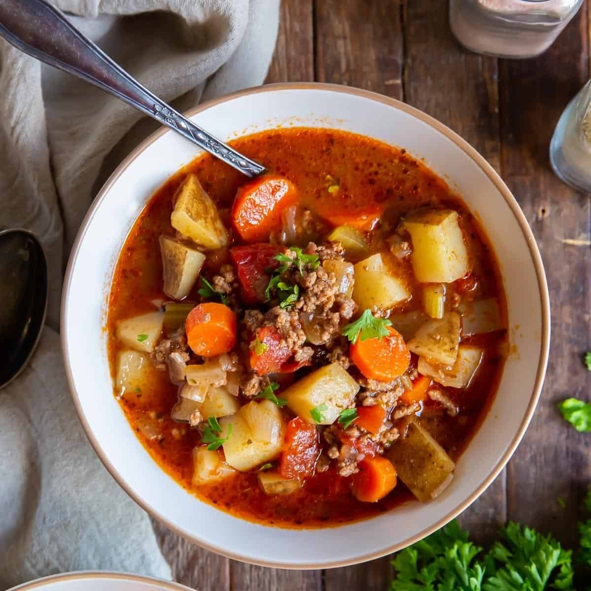 Hamburger Soup